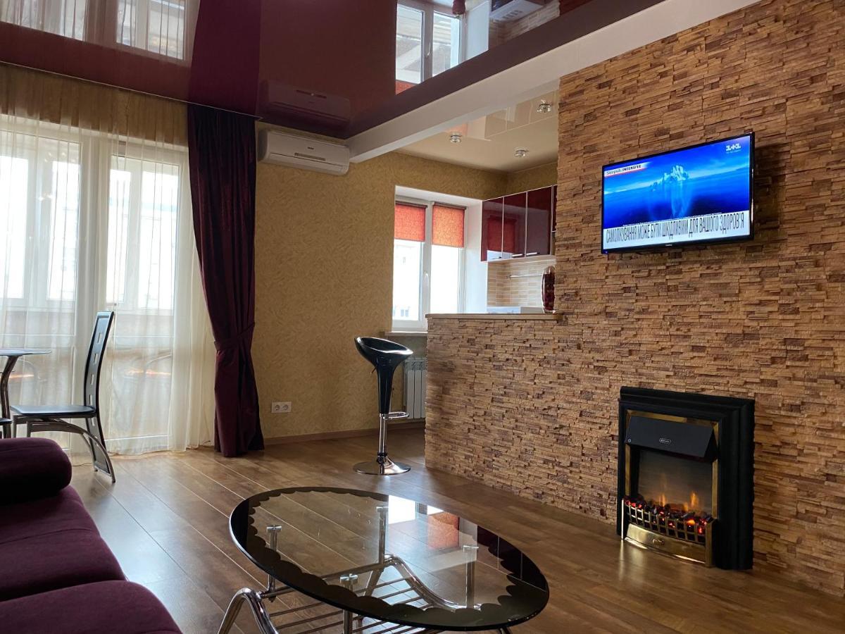 New Apartments With Panoramic Views On Avenue Nauky Kharkiv Bagian luar foto